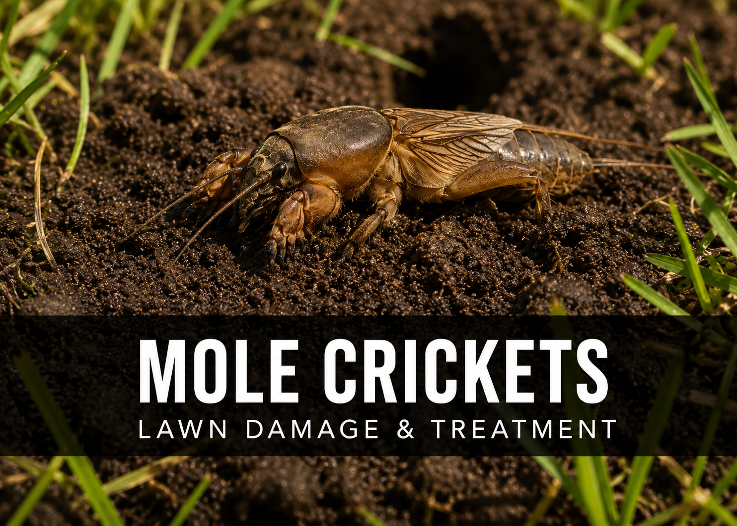 how to get rid of mole crickets