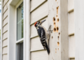 Woodpecker Damage to Siding