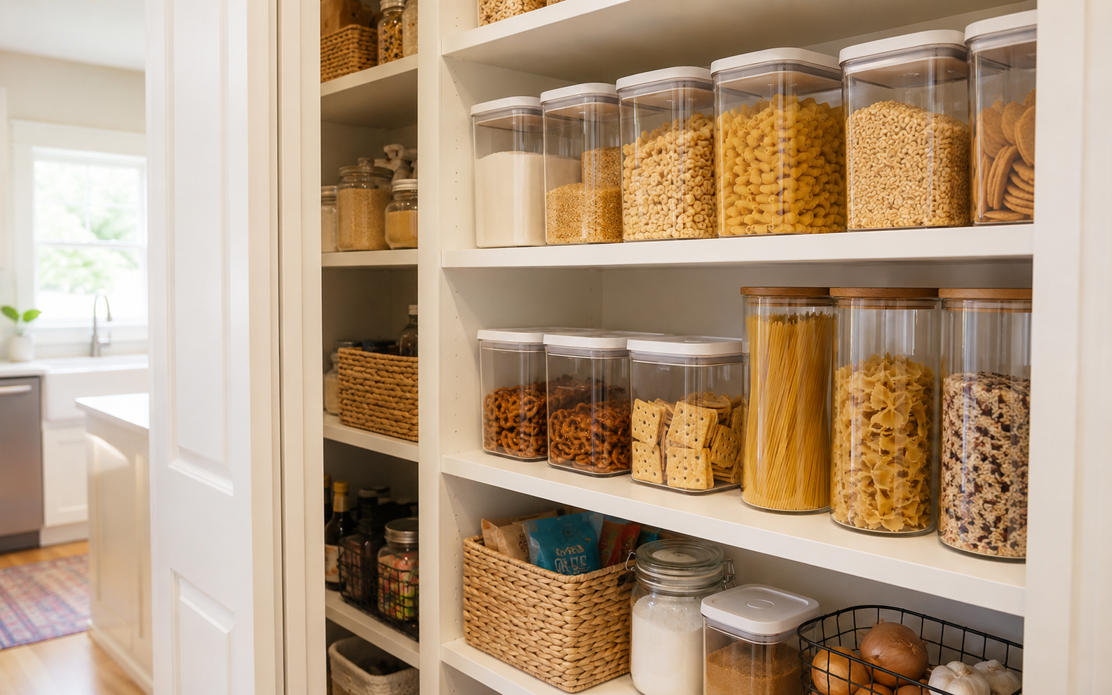 Airtight food storage containers