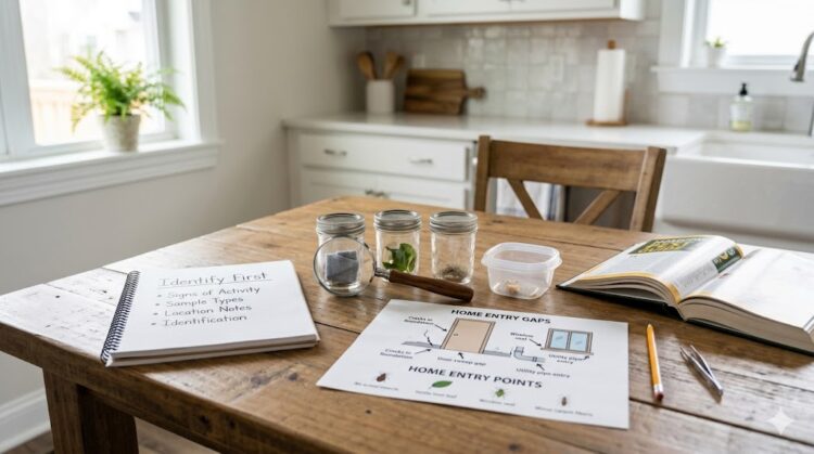 Common household pest identification guide