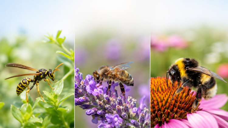 featured wasps bees bumblebees identification