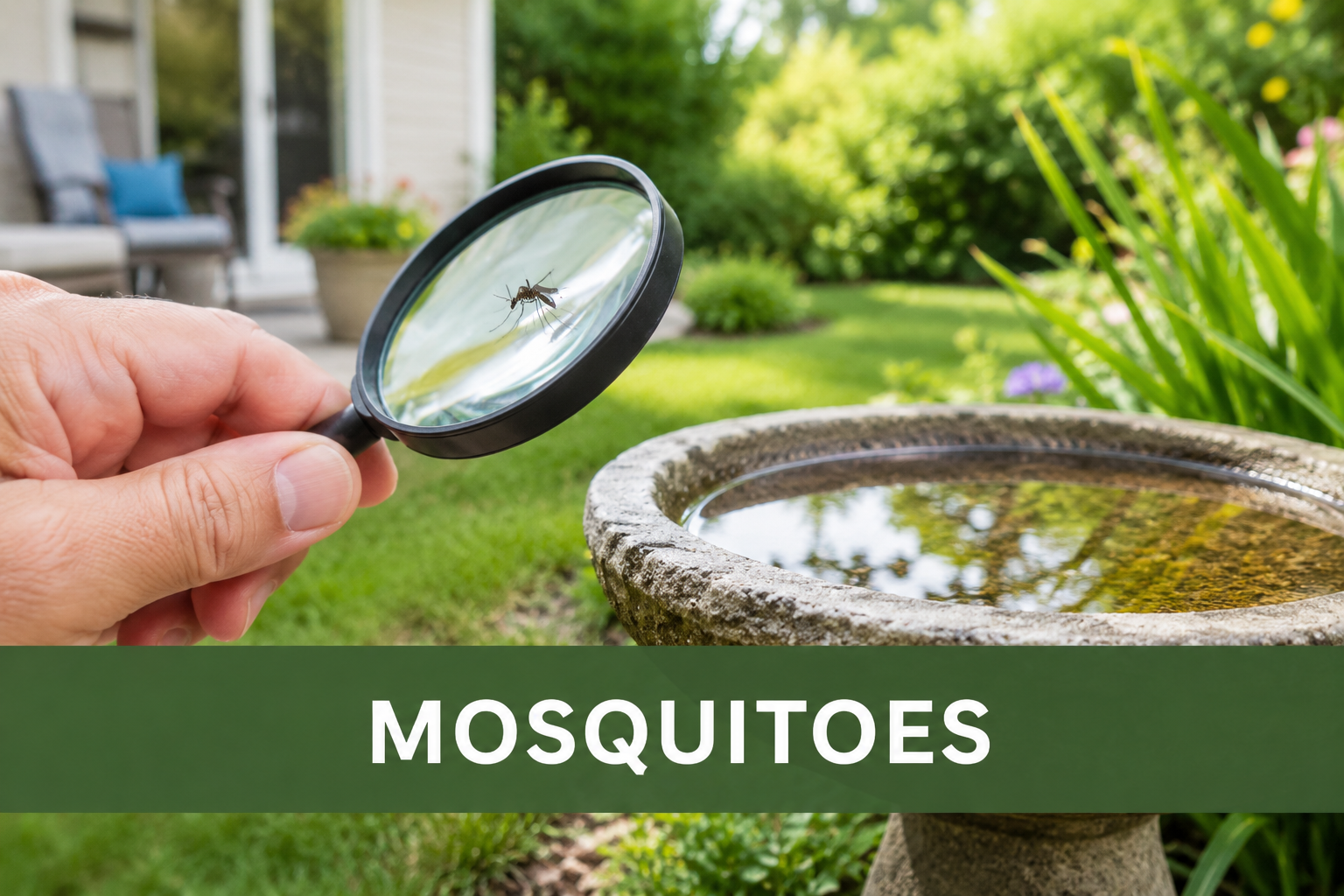 Mosquito yard control