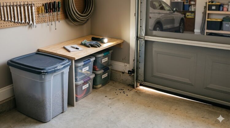 rats in the garage