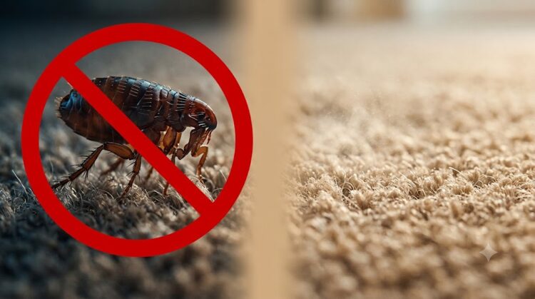 Home and yard flea control steps